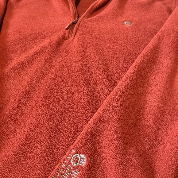 Mountain Hardwear Mens 1/4 Zip Pullover Fleece Outdoor Sweater Size M EUC - Picture 7 of 10